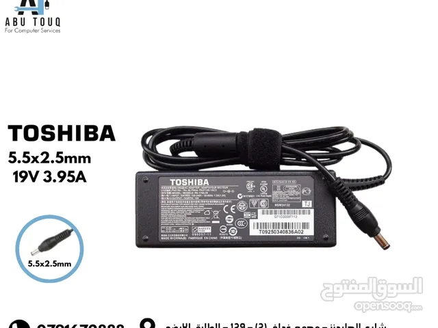 شاحن توشيبا TOSHIBA اصلي (5.5x2.5)