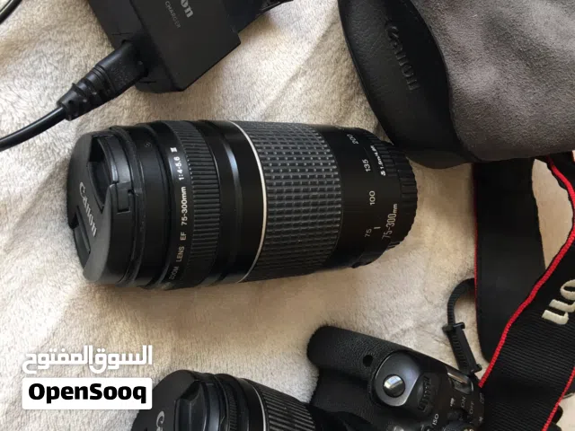 Canon EOS 700D Camera + 2 Lenses  كاميرا كانون مع عدستين