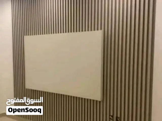 معلم بديل خشب بديل رخام واجهات شاشه كافه ديكورات الدهان وجبس بورد