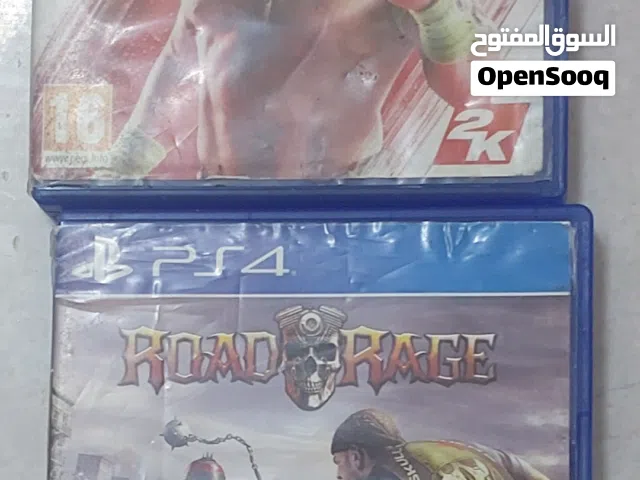 لعبة مصارعه WWE ولعبة ROAD RAGE
