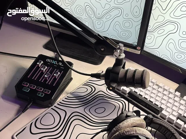 بكج سماعه ومايك ومكسر