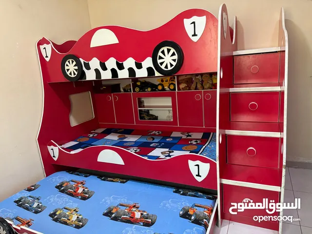 Race Car Triple Bunk Bed – Perfect for Kids!