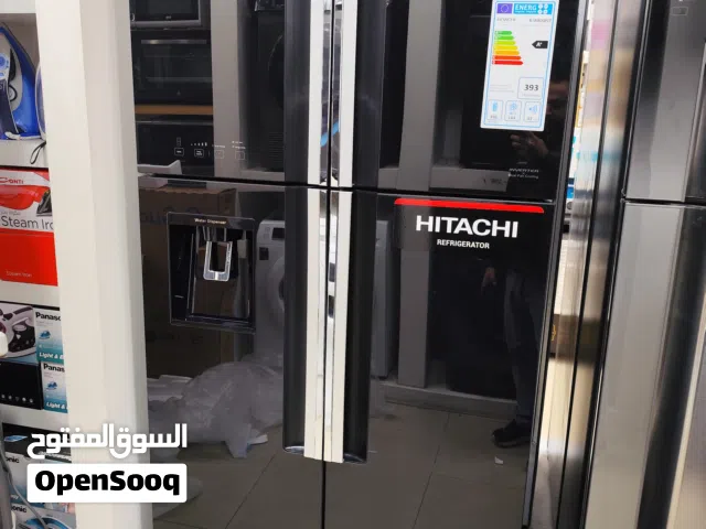 عرض نااار على ثلاجة هيتاشي 4 ابواب سوكريت اسود رقم الموديل R-W800PJ7