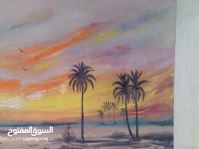 لوحات فنيه رسمت باليد خش شوف الابداع