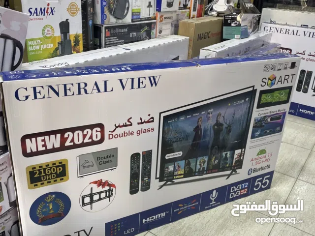 شاشة جنرال فيو  55 بوصه فل HD ضد الكسر