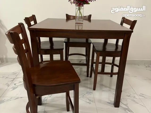 Dinning table and four dinning chairs