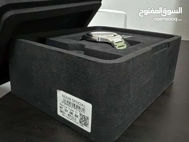 ساعة nuun الأصلية mt silver
