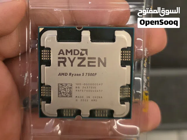 معالج RYZEN 5 7500F TRAY  جديد بسعر مناسب