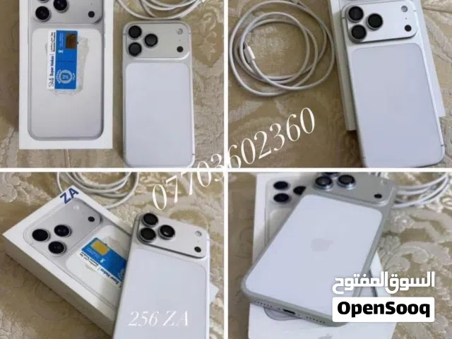 iPhone 17 Pro Max 256 سلفر