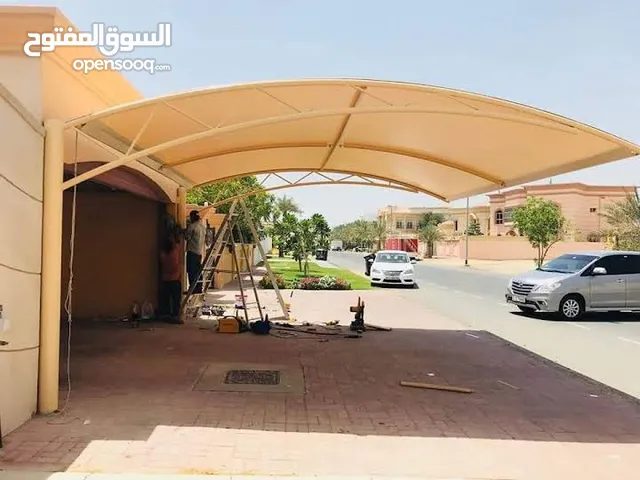 two car parking shade