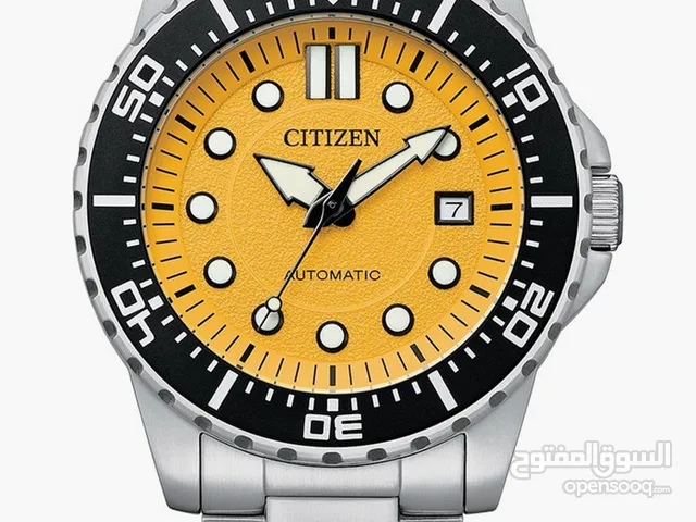 Citizen Yellow Dial Automatic Stainless Steel