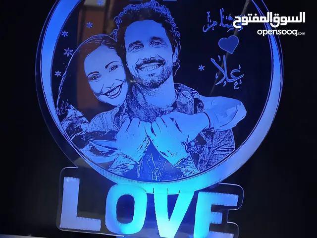 تفصيل هدايا مضيئة بكل الاشكال وحسب الطلب