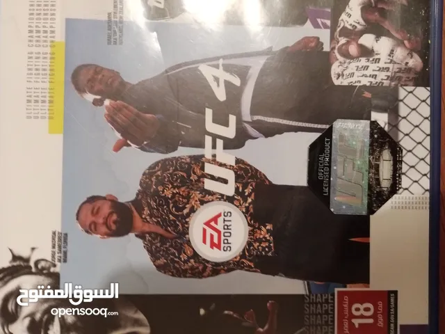 سيدي ufc 4 استخدام اسبوع واحد بحالة الجديد ps4