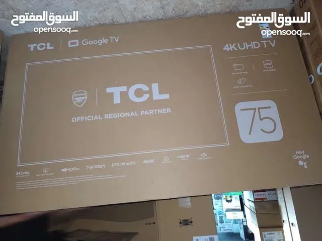 شاشة TCL قياس 75 فئة P755 ب850 الف وبيها مجال بسيط
