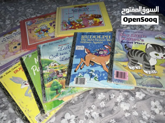 8 كتب أطفال باللغة الإنقليزية فقط ب 4 دنانير يعني الكتاب الواحد  بنص دينار  فقط ! ( قابل للتفاوض )