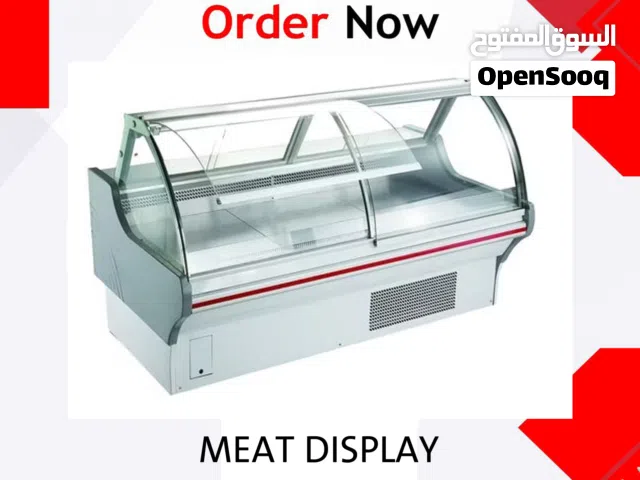 Maraya Kitchin Equipment  - Meat Display -Vertical Chiller  Double Glass Door