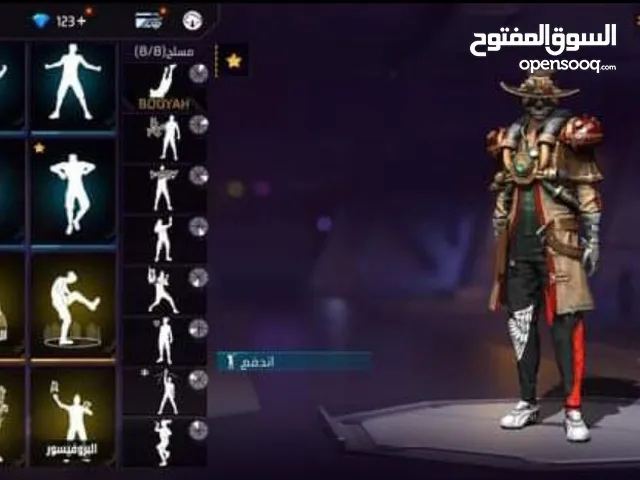 Free Fire Accounts and Characters for Sale in Jordan Valley