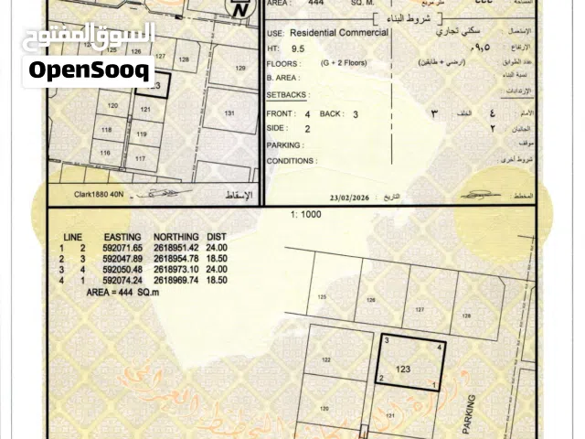 Mixed Use Land for Sale in Al Batinah Barka