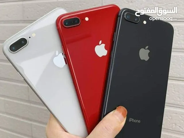 ايفون 8 بلس الاصلي جيجا 64 بطاريات مشكل نهايي أغراضة والكرتونه الأصلية متوفر توصيل