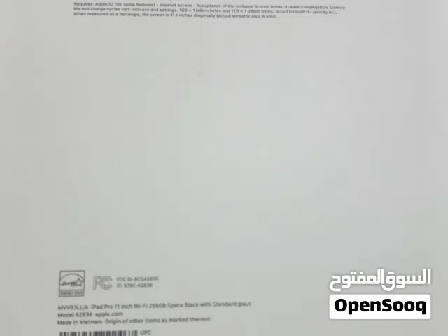 Apple iPad Pro 11 256 GB in Amman