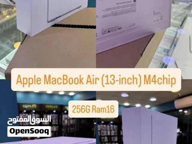 Apple MacBook Air (13-inch) M4 chip 256G Ram16