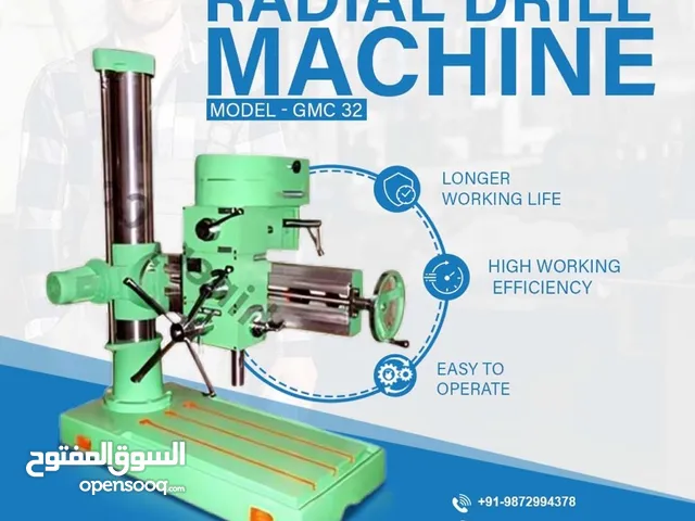 Radial drill machine