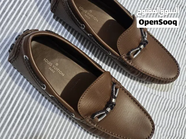 Louis Vuitton Epi Leather Braided Knot Driving Loafer