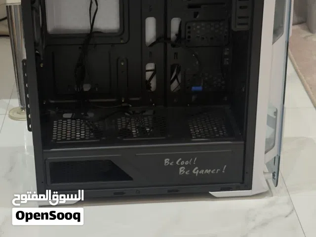 Clean White RGB Gaming Case – Empty (Ready to Build)