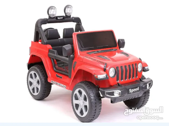 سيارة كهربائية للاطفال /لون احمر /بحالة ممتازة