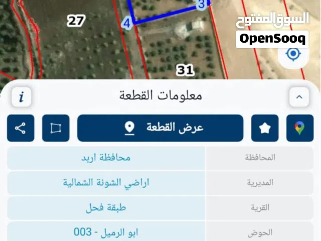 Mixed Use Land for Sale in Irbid North Shuna