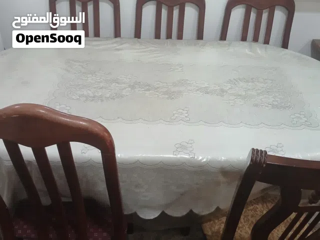 طاولة طعام 6 اشخاص مع الكراسي