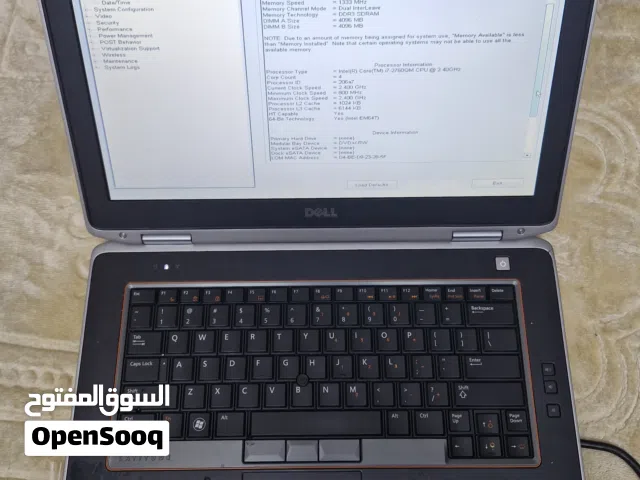 Dell latitude 6420 laptop lot core-i7/ 8gb RAM no HDD /orginal dell adapter included