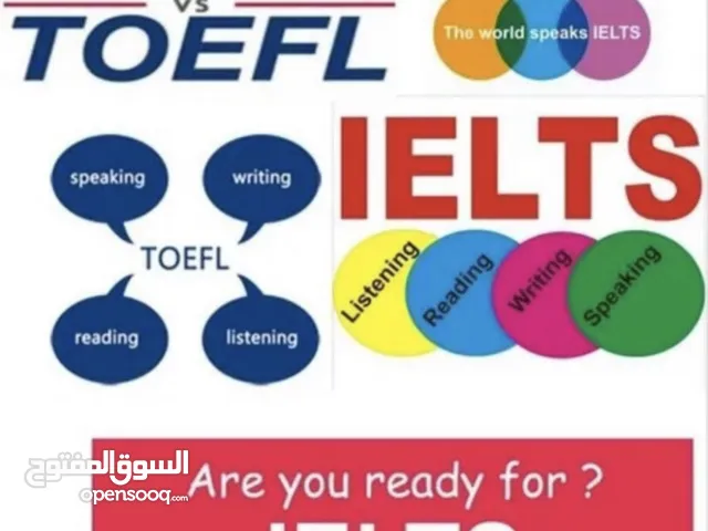 English Courses, IELTS, Toefl, IG, GED