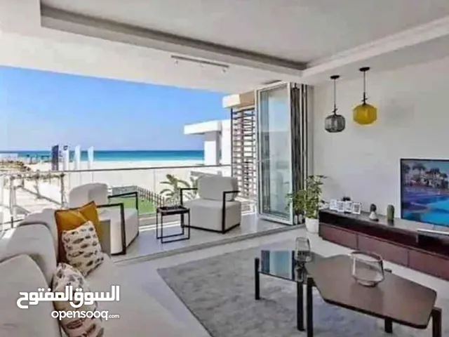 بيتش هاوس بجاردن متشطب بالكامل للبيع من ماونتن فيو الساحل الشمالي بسيدى عبدالرحمن