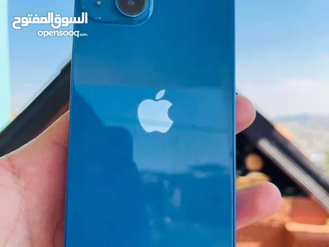 ايفون 13 عادي نموذج m لون ازرق مع سبع كڤرات