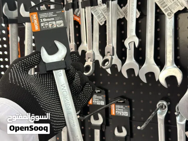 WOKIN FLEXIBLE HEAD COMBINATION RATCHET SPANNER  مفتاح ربط ذو رأس مرن ( سباين مفك )مع SIYAB TRADING