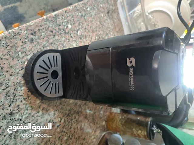 ماكينه صناعة القهوة كبسولات ماركه sayona استعمال مره واحده للتجربه لا يوجد بها اي عيوب