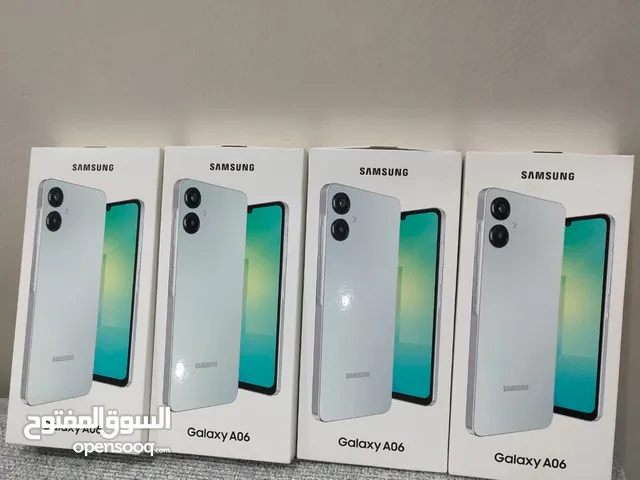 Samsung Galaxy A06 (64gb) (4g ram)   color light blue سامسونغ جالاكسي A06