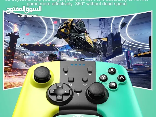 وحدة تحكم احترافية متوافقة مع Nintendo Switch (امازون)