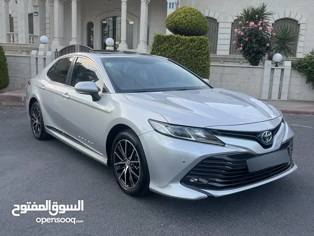 تويوتا كامري موديل 2019 فحص كامل 7 جيد فل مع فتحة بحالة الوكالة