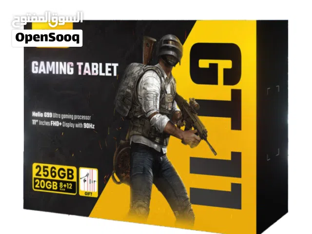 ايباد جي تي 11 هيلكات مستعمل اسبوعين ذاكرته 256 الايباد جديد 60 فريم بل بوبجي