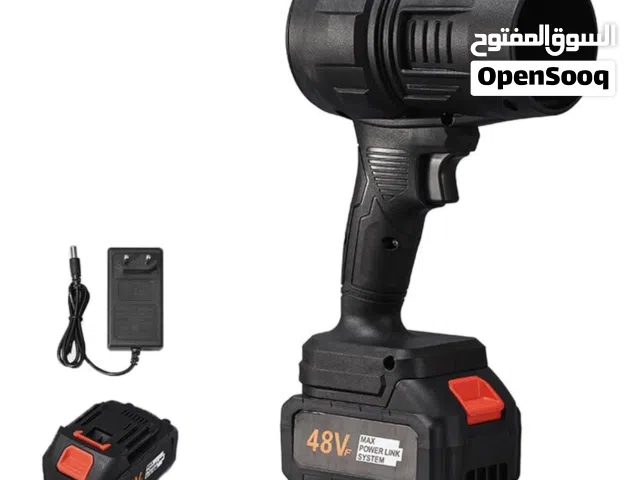 منفاخ هواء محمول لاسلكي، يعمل بالبطارية، بقوة تيربو