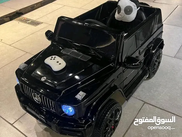 عربية جيب مرسيدس G63 كهربائية للأطفال مع جهاز تحكم عن بعد مواصفات - موسقى واغاني وصوت موتور حقيقي