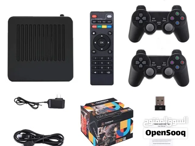 gamestick tv box&game box 4K محاكي بليستيشن + tv box 2×1