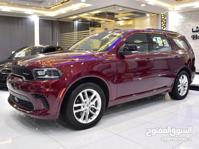 Dodge Durango GT ( 2024 Model ) in Red Color GCC Specs