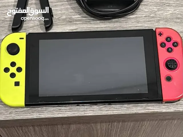 للبيع جهاز نتنيندو سويتش 1 بسعر قابل للتخفيض او للبدل مع بي سي