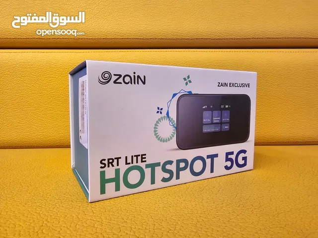 راوتر 5g من شركة زين واي فاي 6 متنقل Router 5G wifi6 srt873hs from Zain