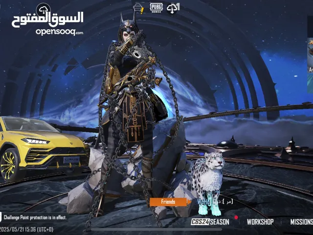 حساب ببجي لفل 77