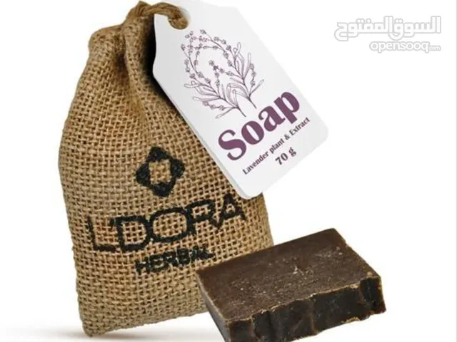 صابون طبيعي بخلاصة اللافندر ونباته ليدورا 70 غرام  L’DORA Herbal Soap with Lavender Extract, 70 g   