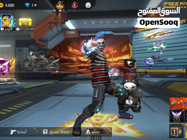 Free Fire Accounts and Characters for Sale in Dubai